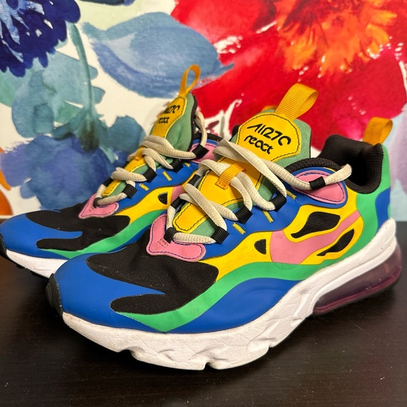 Nike Other - Size 5.5 (GS) - Nike Air Max 270 React Low Gumball